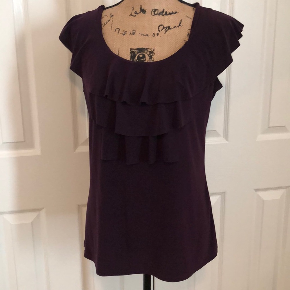 RUFFLED TOP